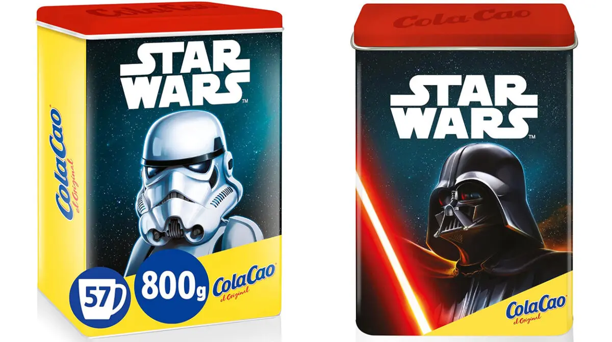 Lata de ColaCao Edición Especial Star Wars de 800 g