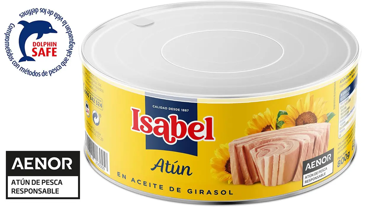 Chollo Lata de Atún Isabel en Aceite de Girasol de 900 g