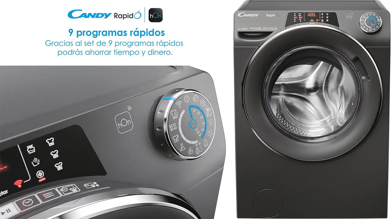 Chollo Lavadora Candy RapidÓ de 8 kg 