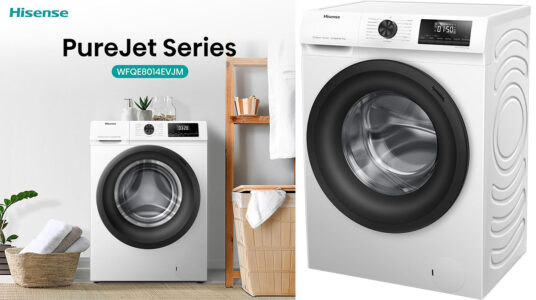 Chollo Lavadora Hisense PureJet Series de 8 kg