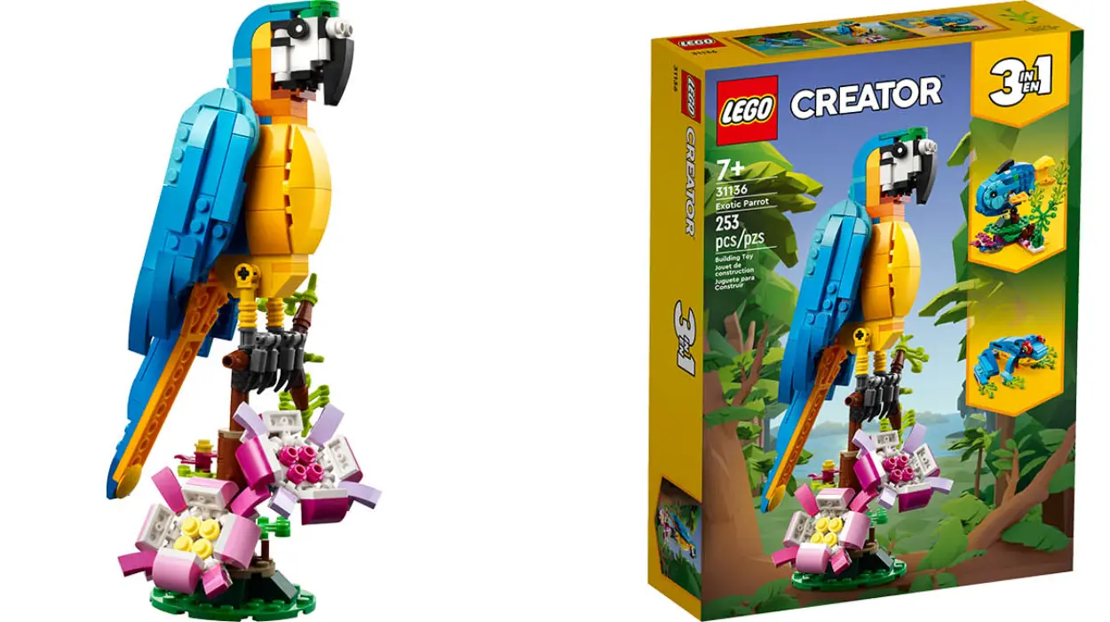 LEGO Creator 3 en 1 Loro Exótico