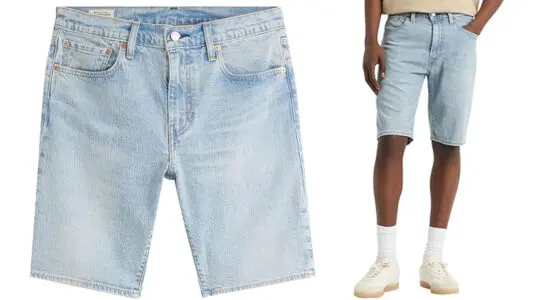 Chollo Pantalones vaqueros cortos Levi's 405 Standard para hombre