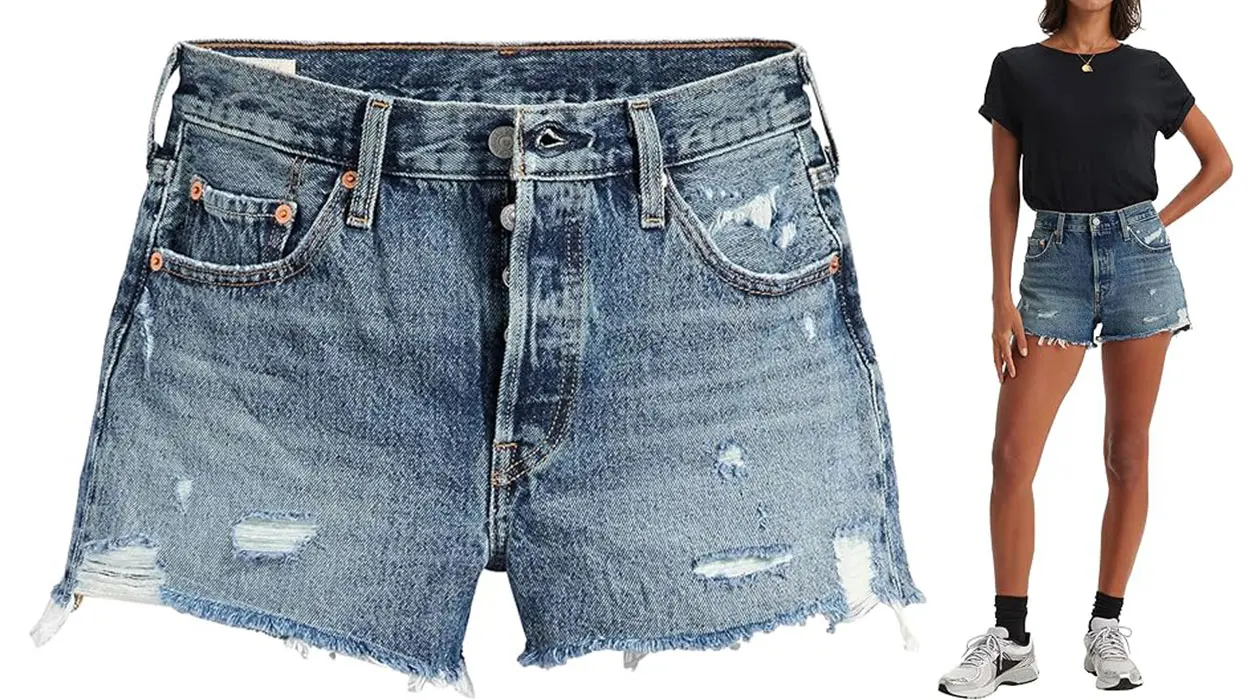 Pantalones cortos vaqueros Levi's 501 Original para mujer