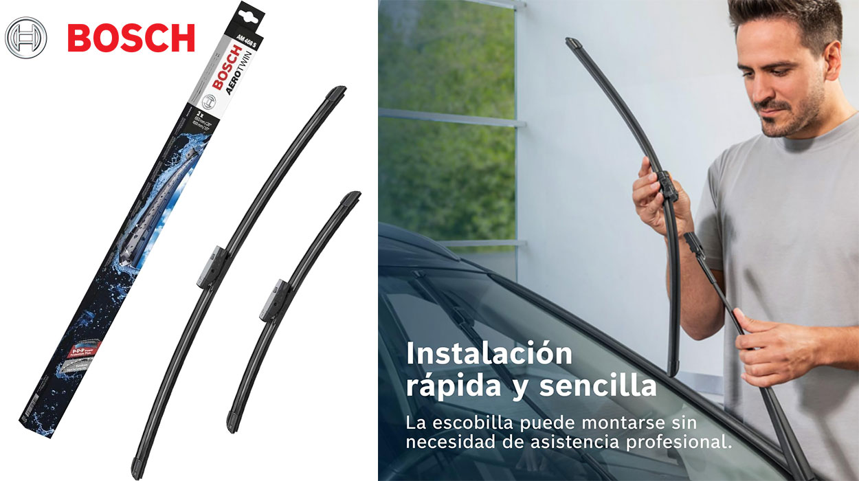 Chollo Limpiaparabrisas frontal Bosch Aerotwin 