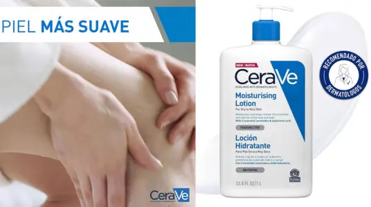 Chollo Loción hidratante CeraVe para rostro y cuerpo de 1.000 ml