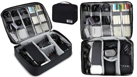 Chollo Maletín organizador de cables AiQInu