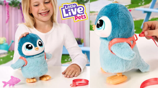Chollo Mascota interactiva My Walking Penguin de Little Live Pets