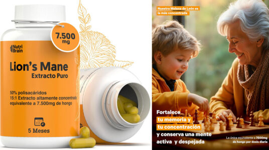 Chollo Melena de León pura Nutribrain