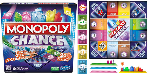 Chollo Juego Monopoly Chance de partidas rápidas