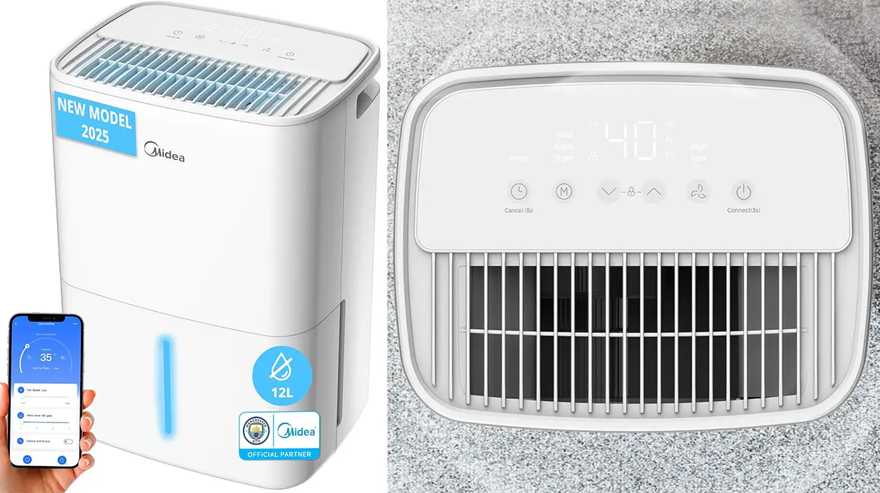 Chollo Deshumidificador Midea de 12 litros