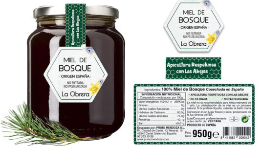 Chollo Miel de Bosque La Obrera de 950 g