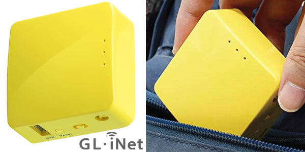 Chollo Mini router de viaje inalámbrico GL.iNet Mango