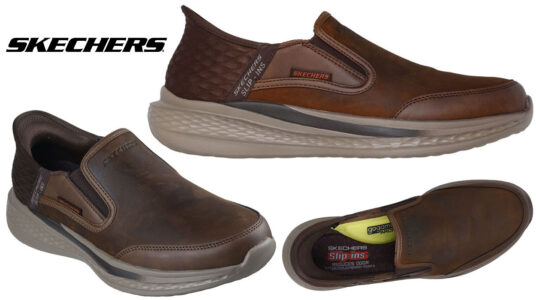 Chollo Mocasines Skechers Slip-ins Relaxed Fit Slade - Cooper para hombre
