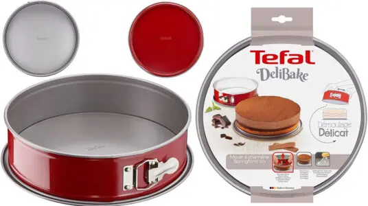 Chollo Molde redondo desmontable Tefal Delibake de 23 cm