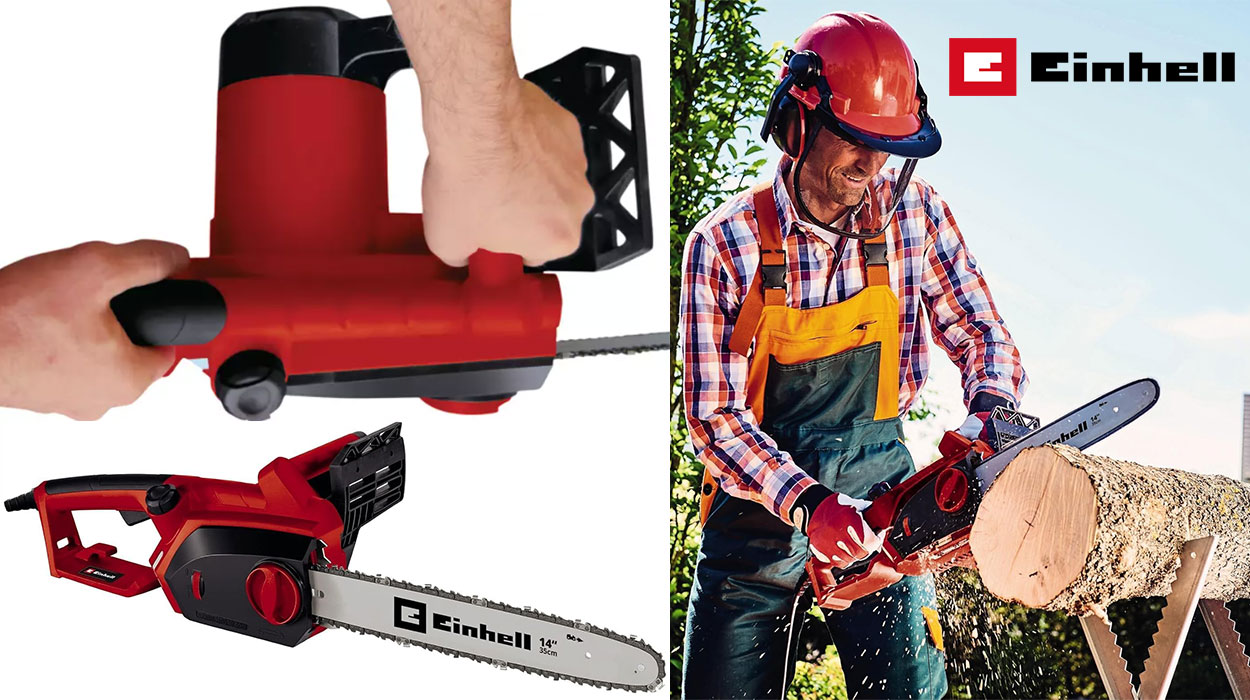 Chollo Motosierra eléctrica Einhell GH-EC 1835 de 1.800 W 