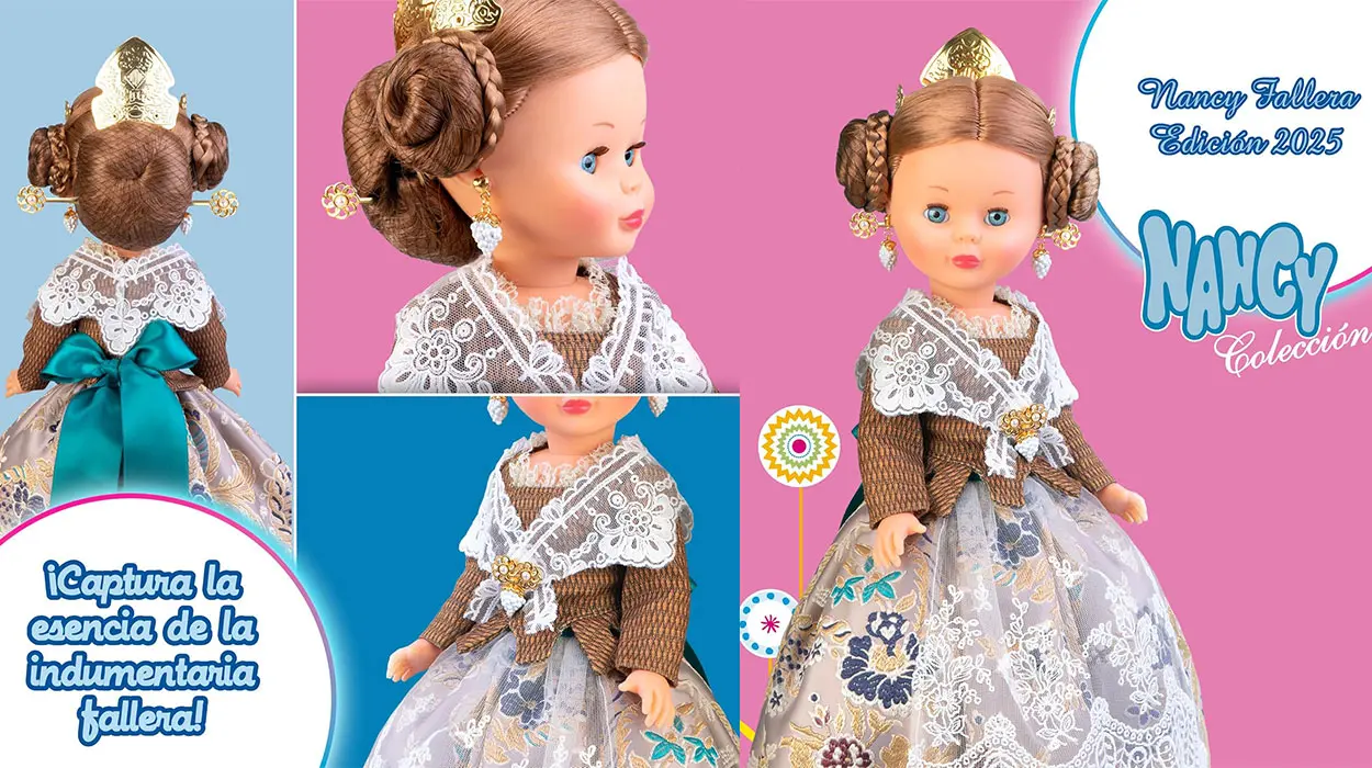 Chollo Muñeca Nancy Fallera 2025 de 42 cm 