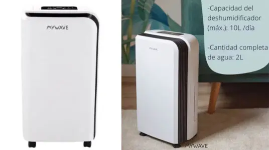 Deshumidificador MyWave MWHUM-10L