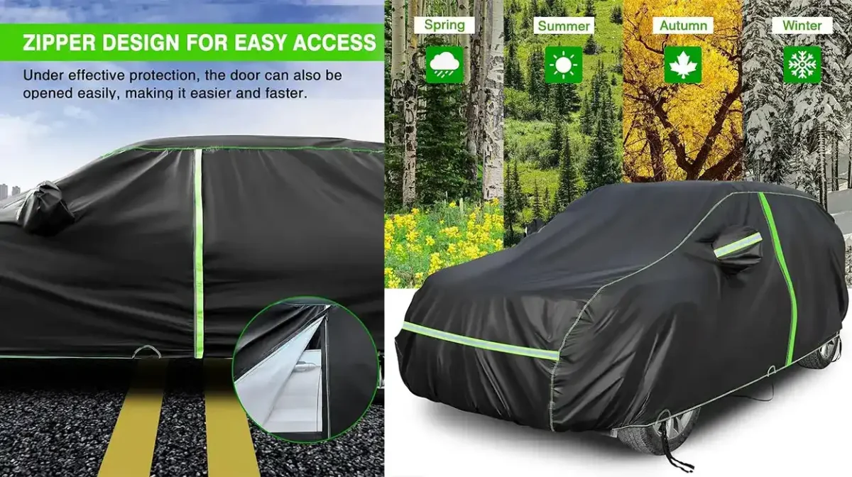 Cuida a tu coche a la intemperie con esta funda protectora impermeable 360º: ¡Tiene descuentazo!