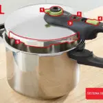 Olla a presión Tefal Secure Trendy de 6 litros