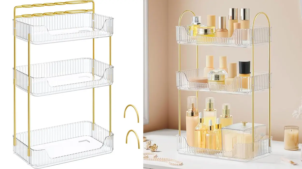 Chollo Organizador de maquillaje Songmics de 3 niveles 