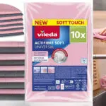 Chollo Pack de 10 bayetas de microfibra Vileda Actifibre Soft