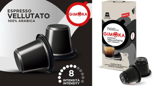 Chollo Pack de 100 cápsulas de café Gimoka Vellutato para Nespresso