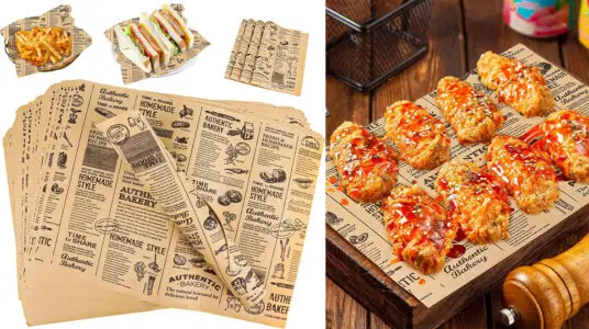 Chollo Pack de 100 piezas de papel antigrasa