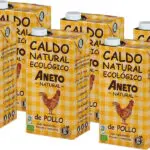 Chollo Pack x12 Caldo Natural de Pollo Ecológico Aneto
