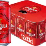 Chollo Pack de 12 latas de cerveza Estrella Damm