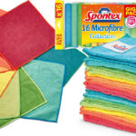 Chollo Pack de 16 bayetas Spontex de microfibra