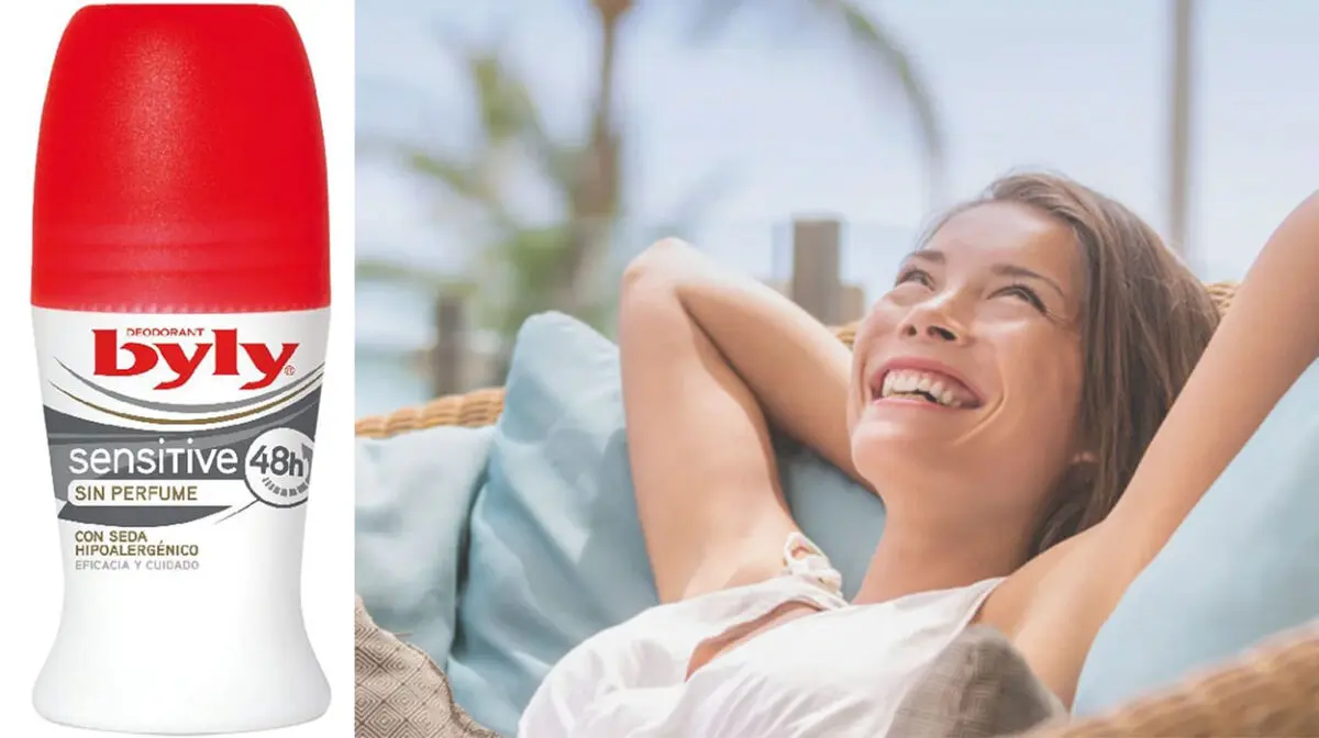 Pack x3 Desodorante Byly Sensitive de 50 ml