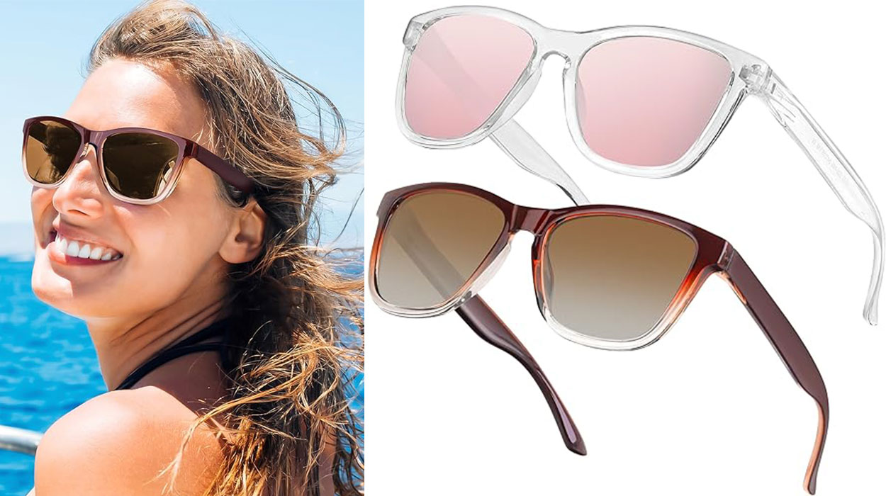 Chollo Pack de 2 gafas de sol Ulknyss para mujer