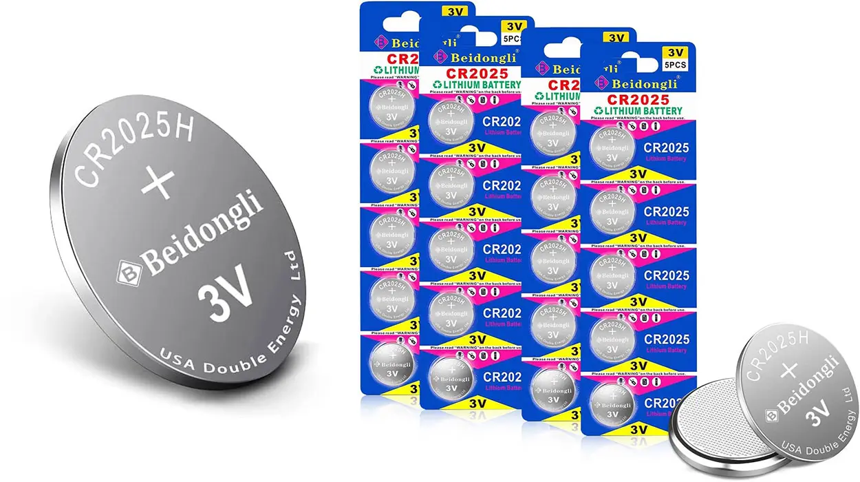 Chollo Pack de 20 pilas de botón CR2025 