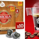 Chollo Pack de 200 cápsulas de café Marcilla Largo compatibles con Nespresso