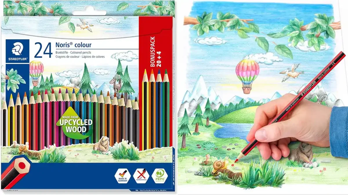 Pack de 24 lápices de colores Staedtler Noris