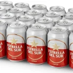Chollo Pack 24 latas de cerveza Estrella del Sur de 33 cl por sólo 9,12€ (-28%)