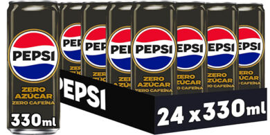 Chollo Pack de 24 latas de Pepsi Zero Sin Cafeína
