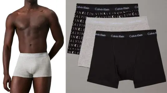 Chollo Pack de 3 bóxers Calvin Klein Cotton Stretch para hombre