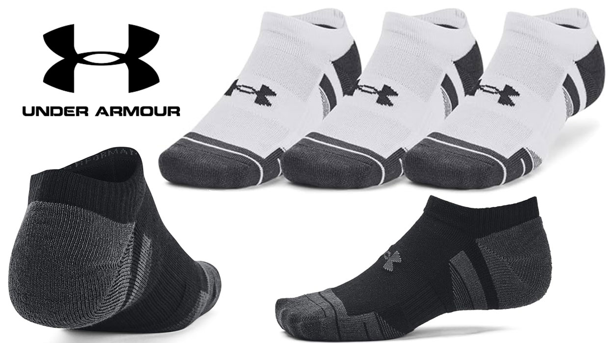 Chollo Pack de 3 calcetines tobilleros unisex Under Armour Performance Tech