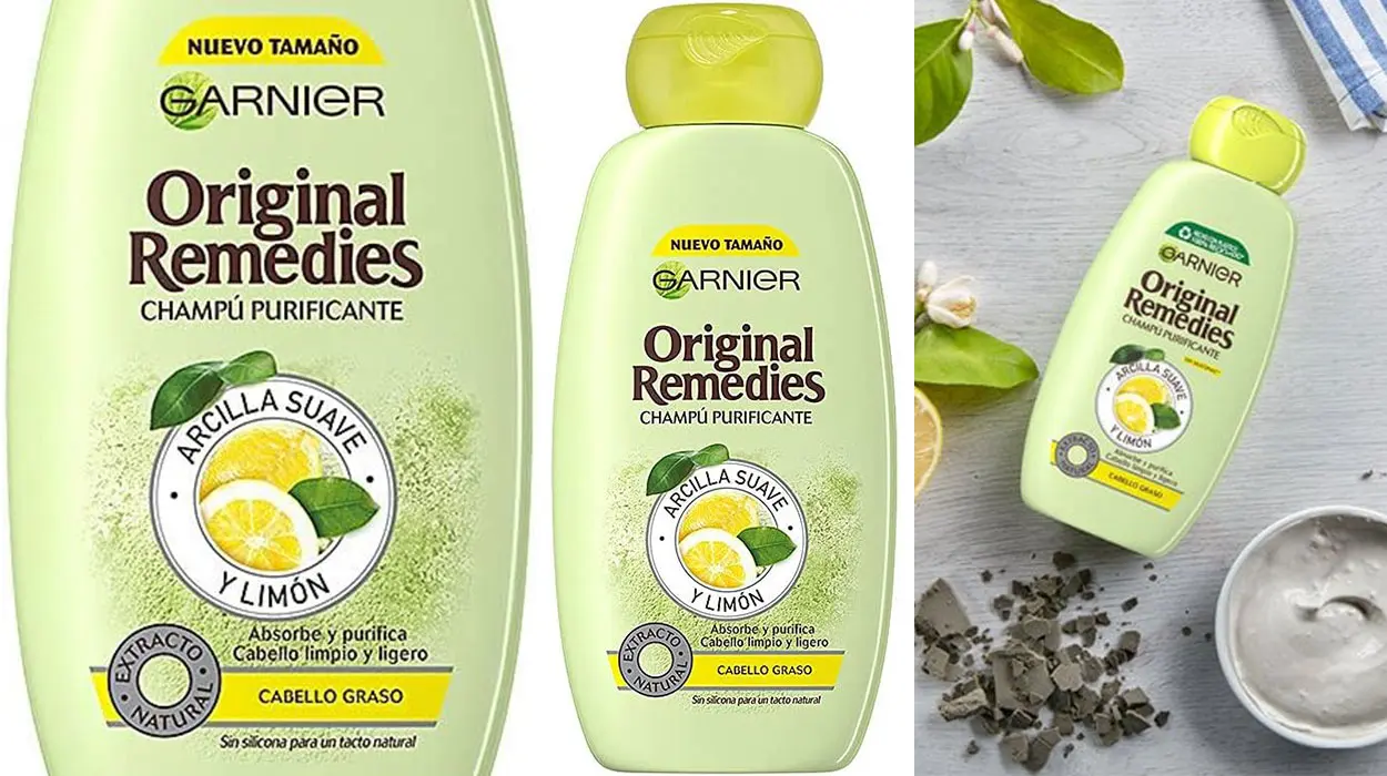 Champú Garnier Original Remedies Arcilla y Limón