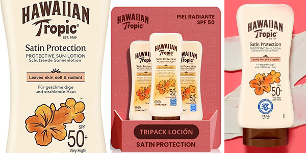 Chollo Fotoprotector Hawaiian Tropic Satin Protection Ultra Radiance SPF 50