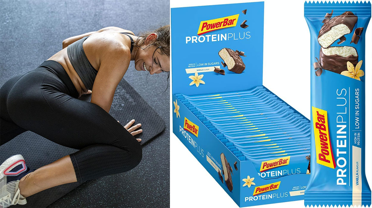 Chollo Pack de 30 barritas de proteínas Protein Plus de vainilla