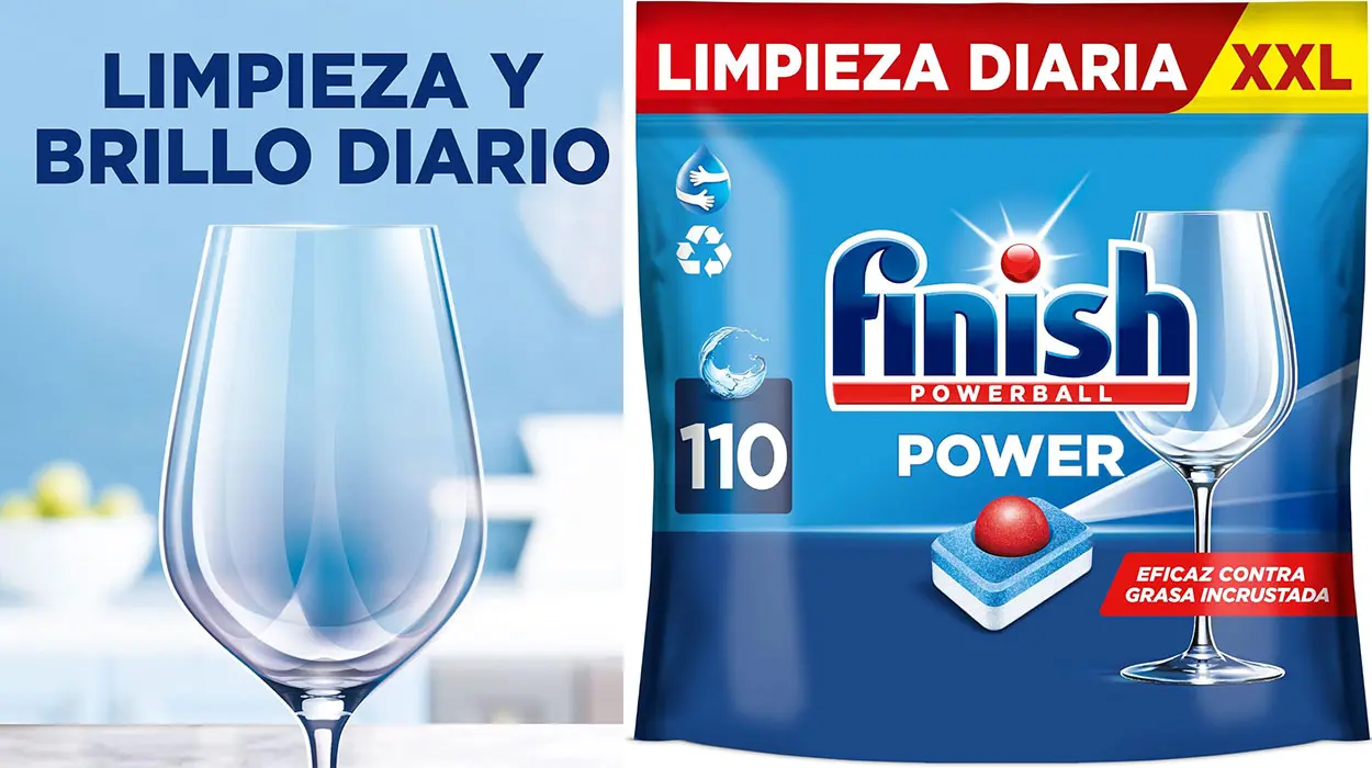 Pack de 330 pastillas Finish Powerball