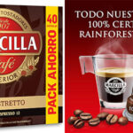 Chollo Pack de 40 cápsulas de café Marcilla Ristretto compatibles con Nespresso