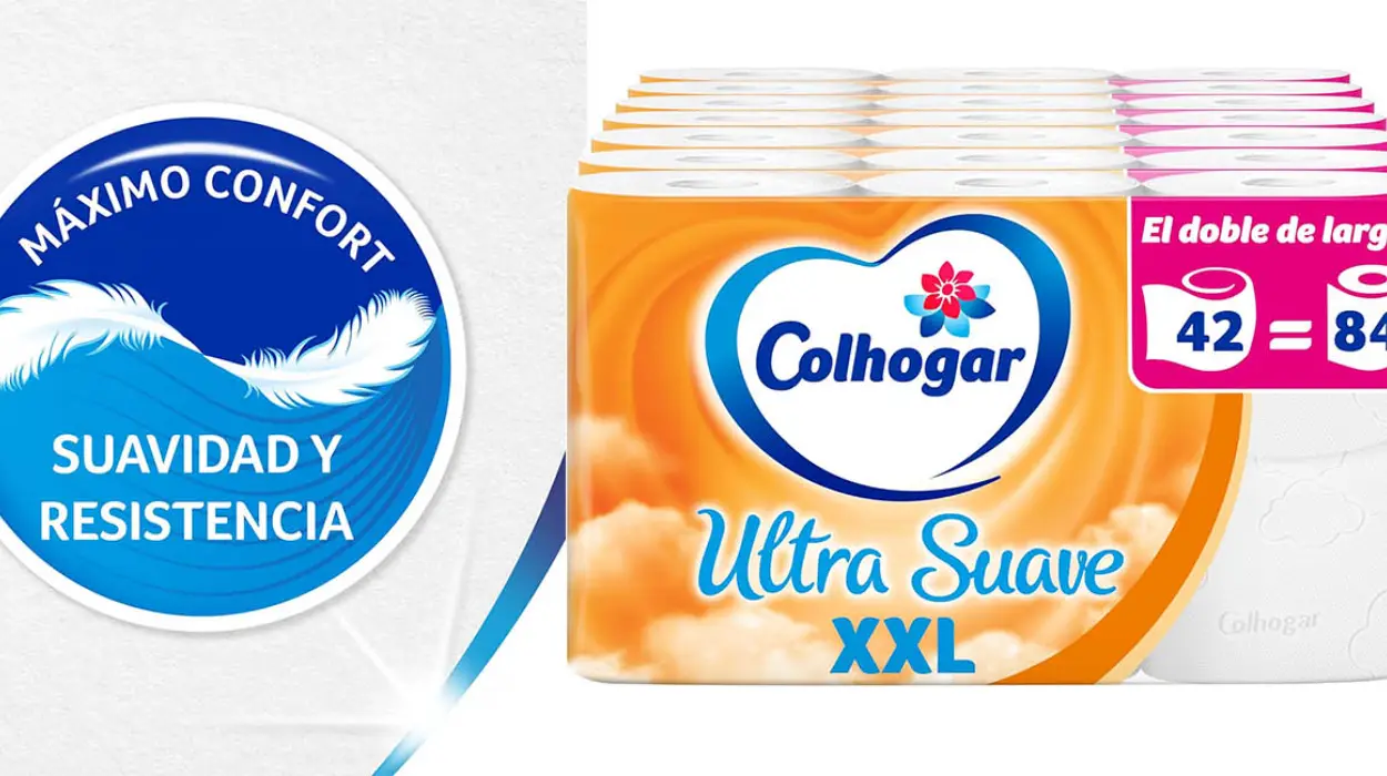 Colhogar Ultra suave papel higiénico pack ahorro