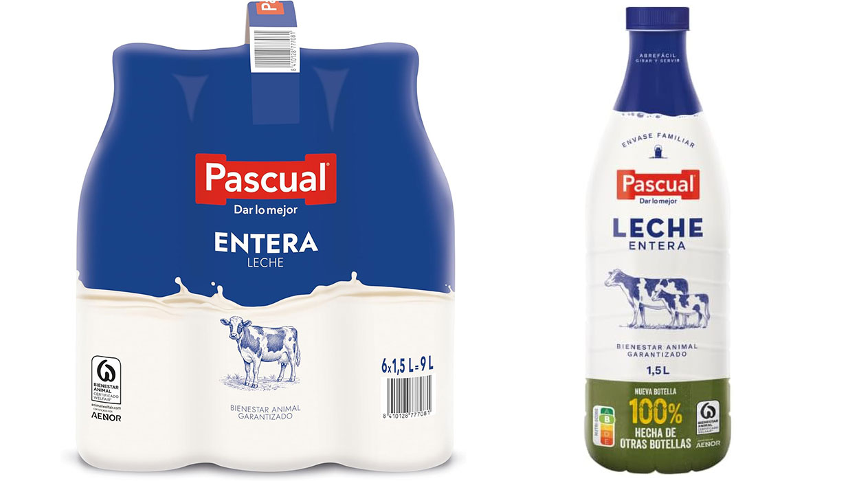 Chollo Pack de 6 botellas de Leche Pascual Clásica Entera de 1,5 litros