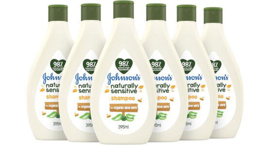 Chollo Pack x6 Champú Johnson's Naturally Sensitive con aloe vera orgánico