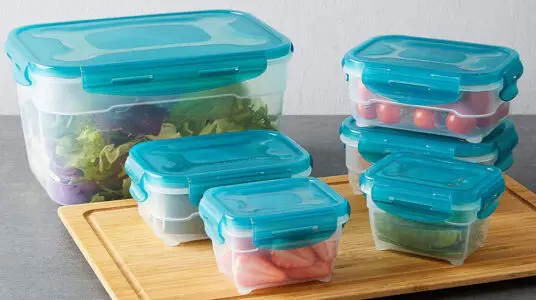 Chollo Pack de 6 contenedores herméticos sellados Amazon Basics