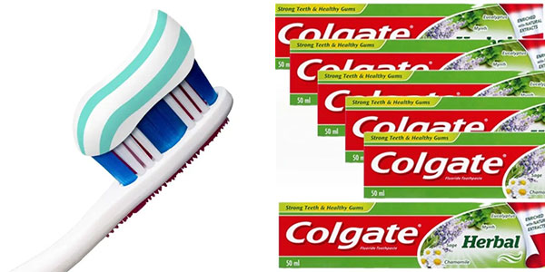 Chollo Pack x6 Dentífrico Colgate Herbal de 50 ml