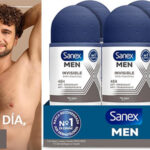 Chollo Pack x6 Desodorante roll-on Sanex Men Invisible de 50 ml para hombre